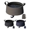 Portable Foldable Water Basin with Thickened Oxford Fabric 8.5L Collapsible Sink for Camping Travel Outdoor Multi-Purpose Washing Tub for Fruits Feet