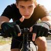 BEPAN Summer Two Finger Ice Silk Gloves Outdoor Sports Ice Silk Gloves Thin Sunscreen Quick Drying Breathable Cycling Men's Style