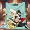 Spy X Family 2D Flat Pattern Flannel Blanket High Quality All Seasons Warmth and Comfort Perfect for Christmas Gifts.MMT0918560