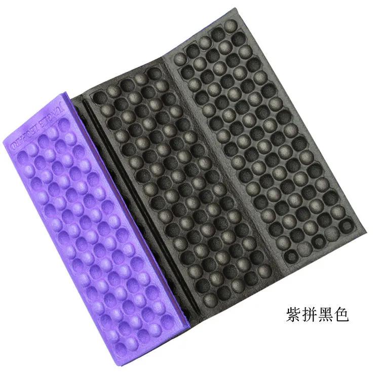 1PC Honeycomb Massage Pad, Outdoor Hiking Camping Training Park, Foldable Pillow, Picnic Moisture-proof Cushion