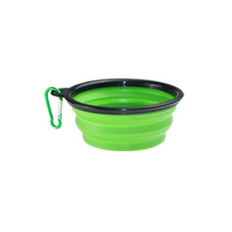 Collapsible Silicone Pet Bowl for Travel - Dog Food & Cat Water Dish