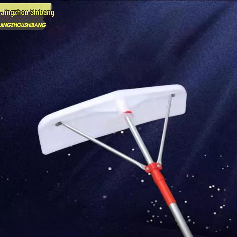 Greenhouse Snow Scraper with Extension Pole