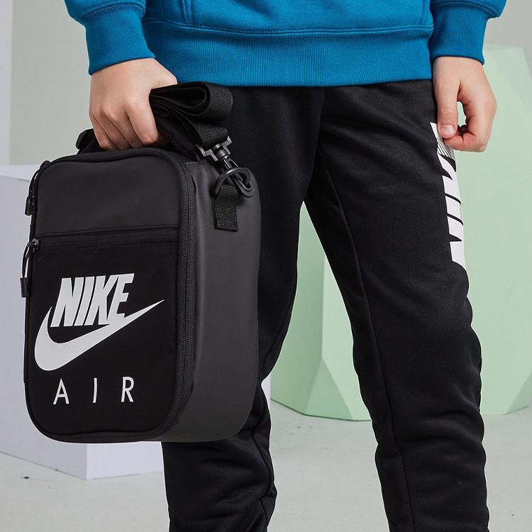 New Nike Polyester Shoulder Bag, Crossbody Bag Regular Unisex Pure Black NY2033035GS-001