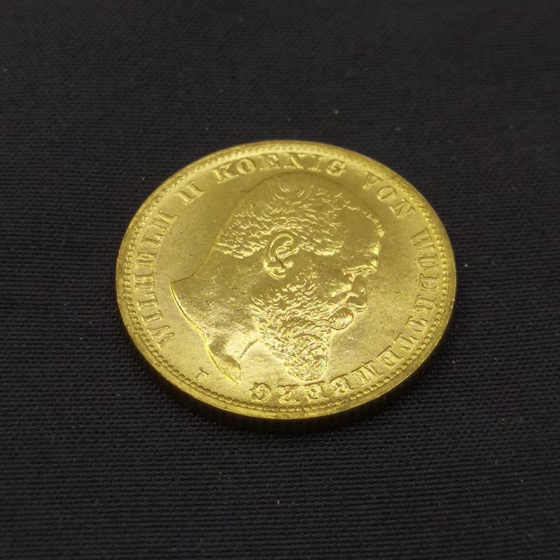 1913 Baden, Niemcy, 20 marek, moneta pozłacana, mosiądz, replika, moneta, europejska i amerykańska, rękodzieło vintage, 23mm