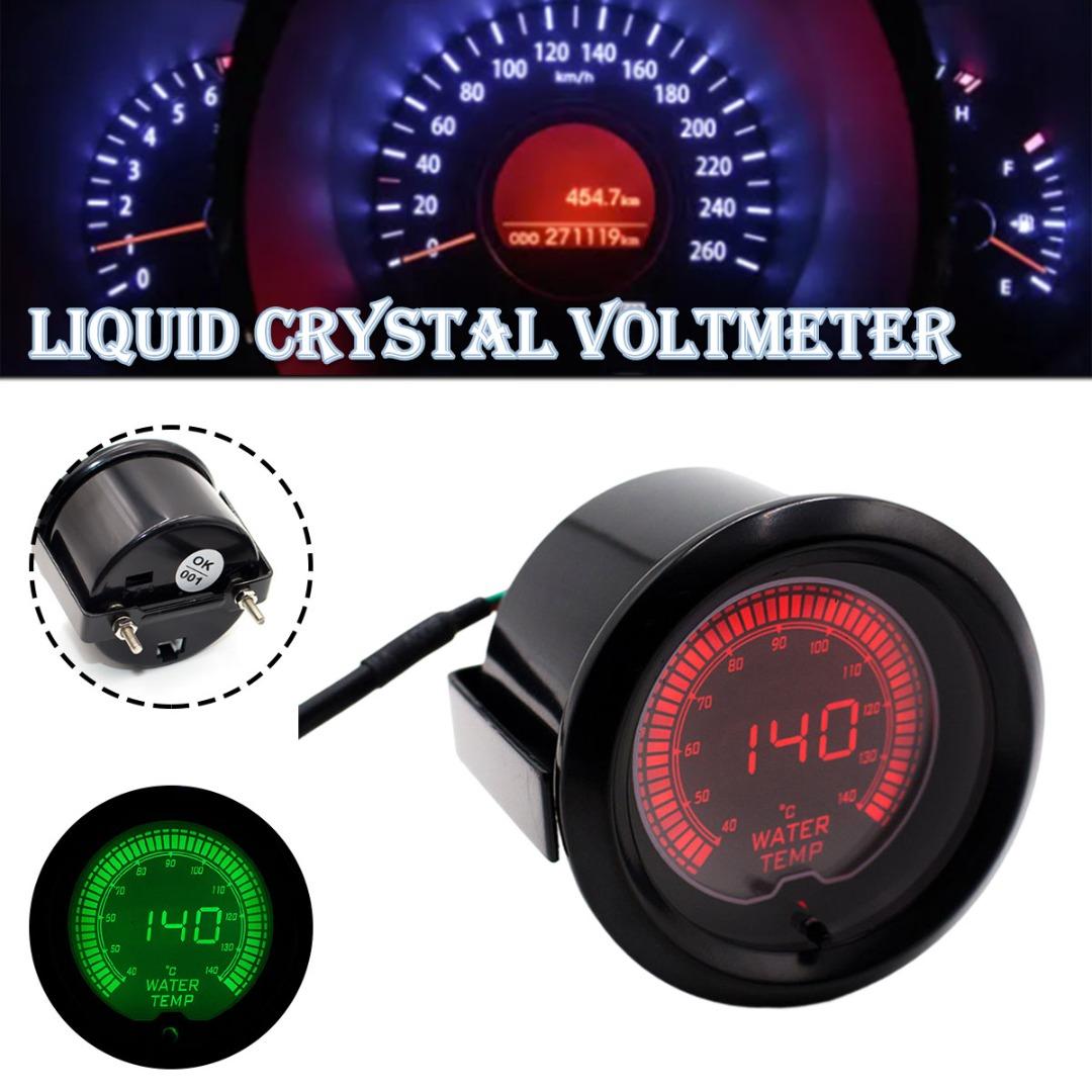 

Malinaisi 2 52 мм цифровой 7-цветный ЖК-дисплей EVO датчик температуры воды автомобильный счетчик с датчиком