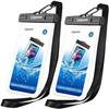 Waterproof Phone Pouch Waterproof Case Smartphones Universal Certified IPX8 Compatible with iPhone Se-11-XS Max-X-XS-XR-7-8-Huawe