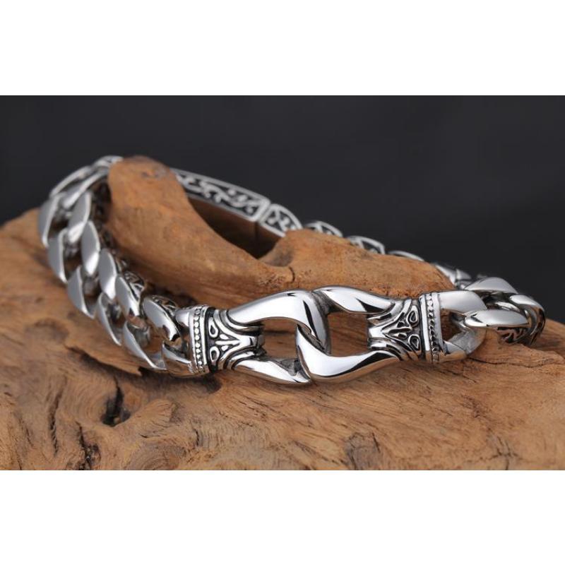 Punk-Stil Dominantes Drachenknochen-Armband Herren Trendige Marke Rock