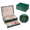 Elegant Jewelry Holder Spacious Multi Tiered Necklace and Earring Organizer with Compartments Jewellery Stoarge Box