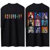 2026 New Summer Anime Demon Slayer Nine Pillar Companion Team Tshirt Pure Cotton Round Neck Childrens Parent Child Tshirt