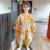 Baby Cotton Sleepsuit With Legs Separated Warm Pajamas Toddlers Fall Winter Unisex Home Wear