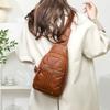 Women's Shoulder Bag PU Chest Bag Lightweight Travel Crossbody Bag