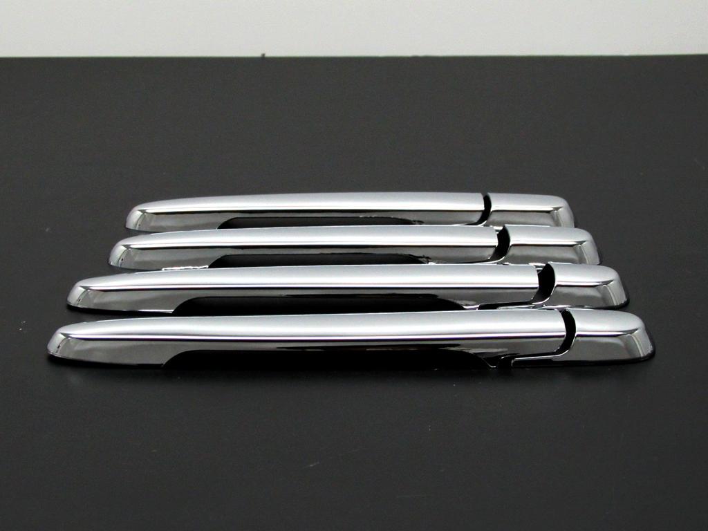 BRIGHTZ Chrome Door Handle Covers and Knobs Set C for Tanto Custom Compatible with and 610 Tanto Customs LA600S/LA610S [TNT600-NOBU-FS-AD2AE0FG2] LA,