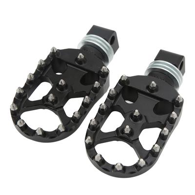 2pcs Motorcycle Foot Pegs CNC Aluminum Passenger Foot Pedals for R1200GS LC Adventure 2014 To 2019 Silver