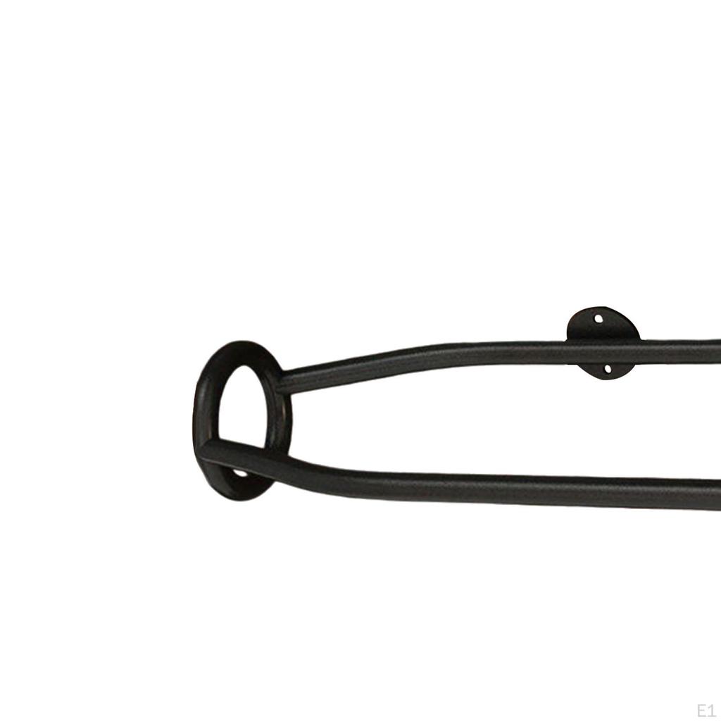 Iron Wall Mounted Wine Rack Single Creative Decorative Hanging