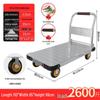 Heavy-Duty Foldable Steel Flatbed Cart