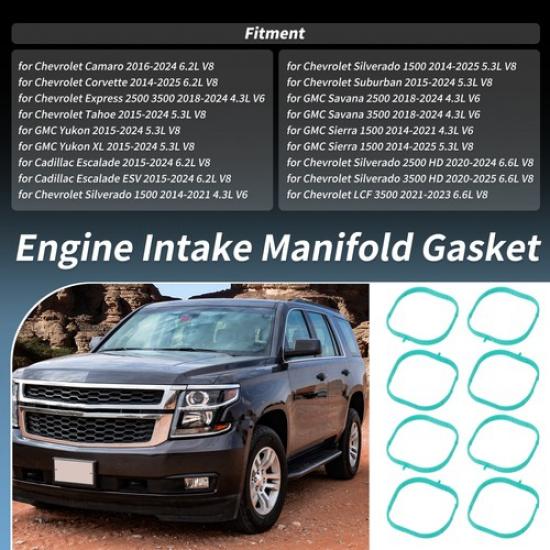 Nr. 12626354 Ansaugkrümmerdichtung Ansaugkanal-Dichtungen für Chevrolet Tahoe 2015-2024