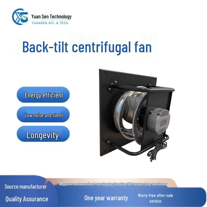 

High-Efficiency Backward-Curved EC Centrifugal Industrial Fan with Smart Control, Bracket, and Low Noise for Ventilation and Smoke Extraction