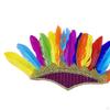 Faux Feather Headpiece for Kids Fancy Dress Boys Grils Evening Party Cosplay