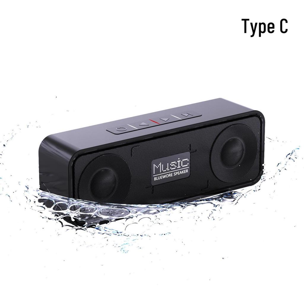 Outdoor Waterproof Wireless Bluetooth Speaker with High-Power Subwoofer