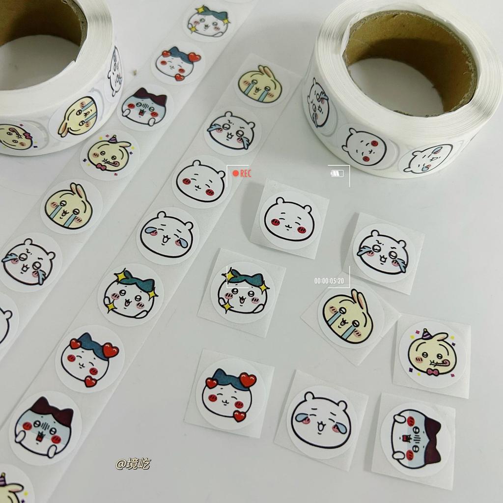 500pcs Kawaii chiikawa Cartoon Stickers Decorative Desk Laptop Scrapbook Luggage Stationery Cute Graffiti Sticker for Kids Gift
