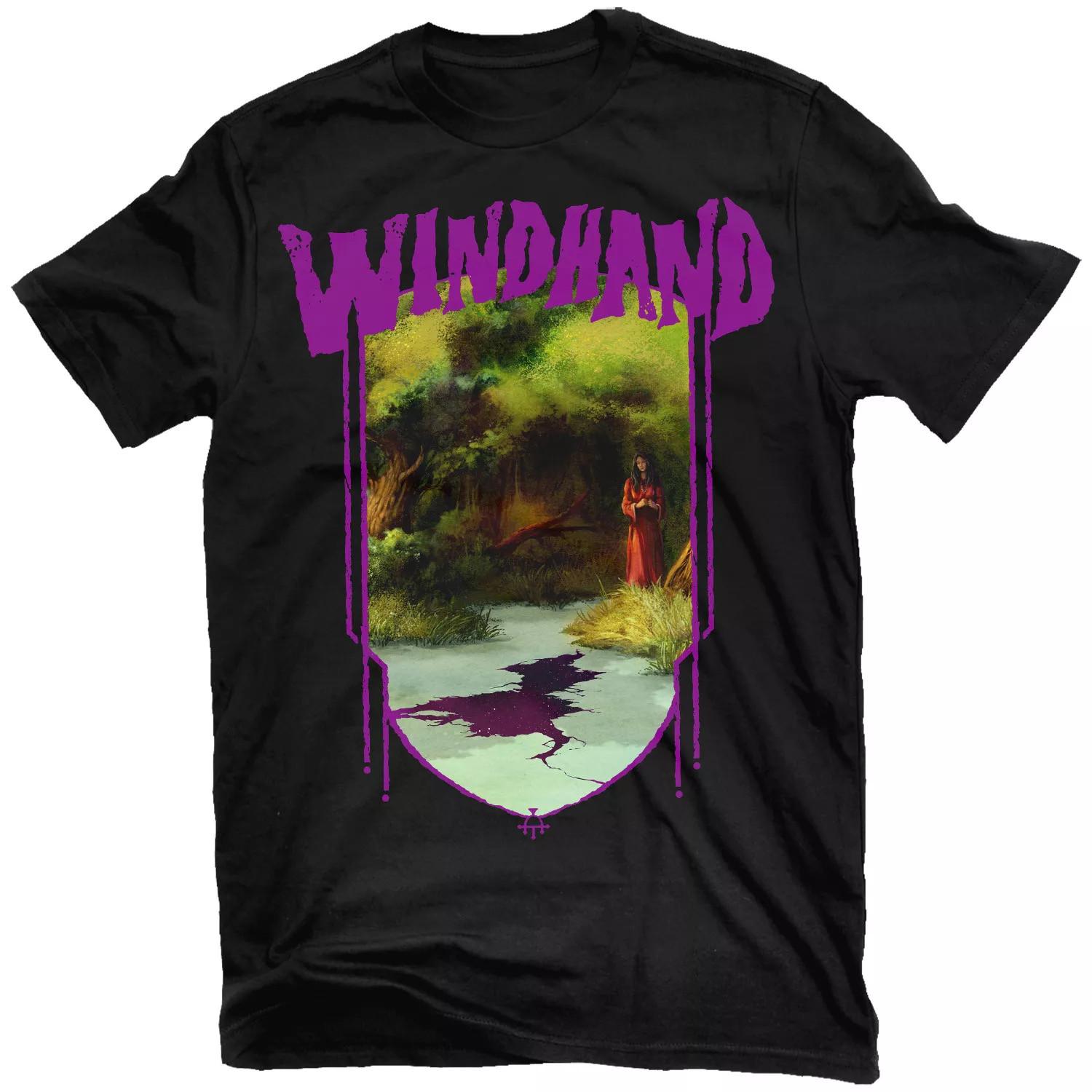 Rare Windhand Band Cotton Gift For Fans Full Size S to 5XL T-shirt S