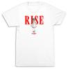 T-Shirt Album Skillet Rise Nera Argento Rock Cristiano Hard Rock Band Tee