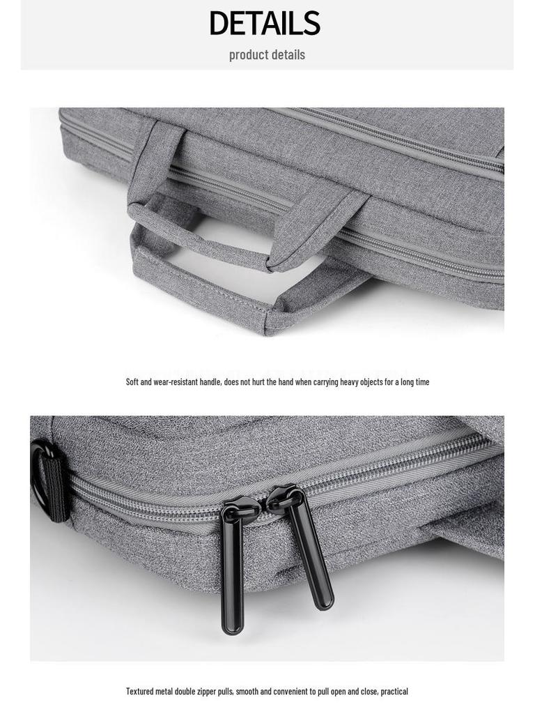 Wasserdichte Laptoptasche aus Oxford-Gewebe mit Innenfutter