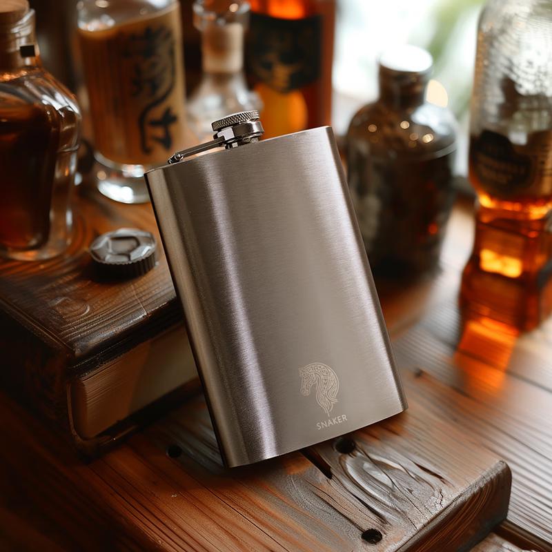 Portable 316 Stainless Steel Hip Flask