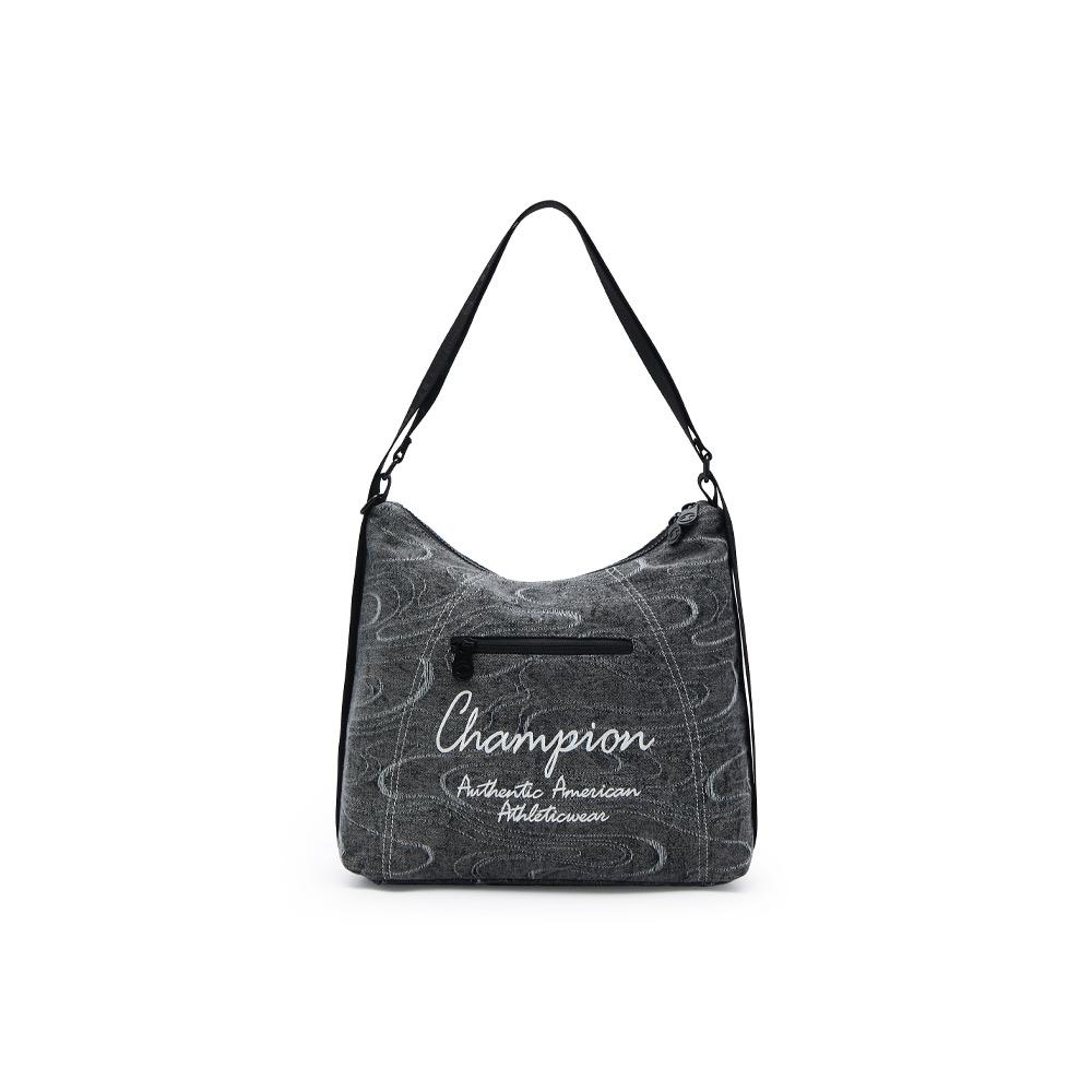 New Champion Fabric Shoulder Bag Double Shoulder Classic Minimalist Style Individual Regular Unisex Dark Gray/Ecru/Black U4DACPU09