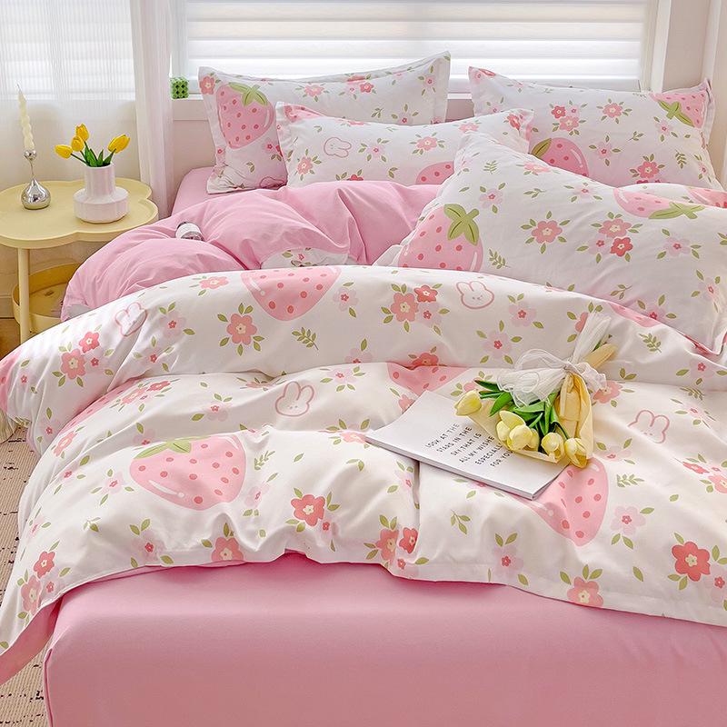 2025 Spring Sanded Quilt Cover – Single Purchase, Home & Dormitory Double Quilt Cover