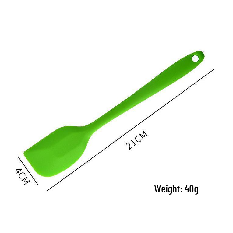 Two-Piece High-Temperature Silicone Spatula Set for Baking and Mixing