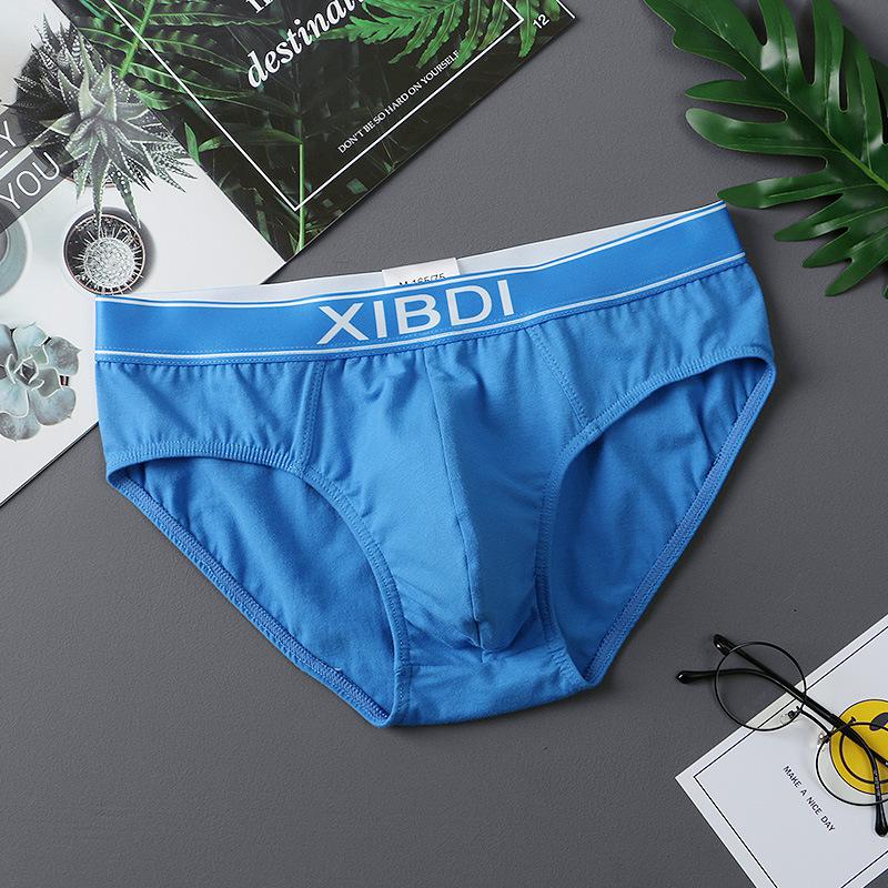 Men's Underwear Men's Triangle Underwear Pure Cotton Summer Breathable Cotton Underwear Sexy and Comfortable