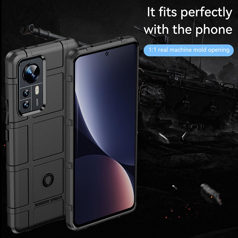 Nárazuvzdorný kryt pro Xiaomi 12 Pro Bumper Nárazuvzdorný Měkký Tenký Zadní Kryt pro Xiaomi 12 13 10T Pro Kryt pro Xiaomi 12 Pro Pouzdro