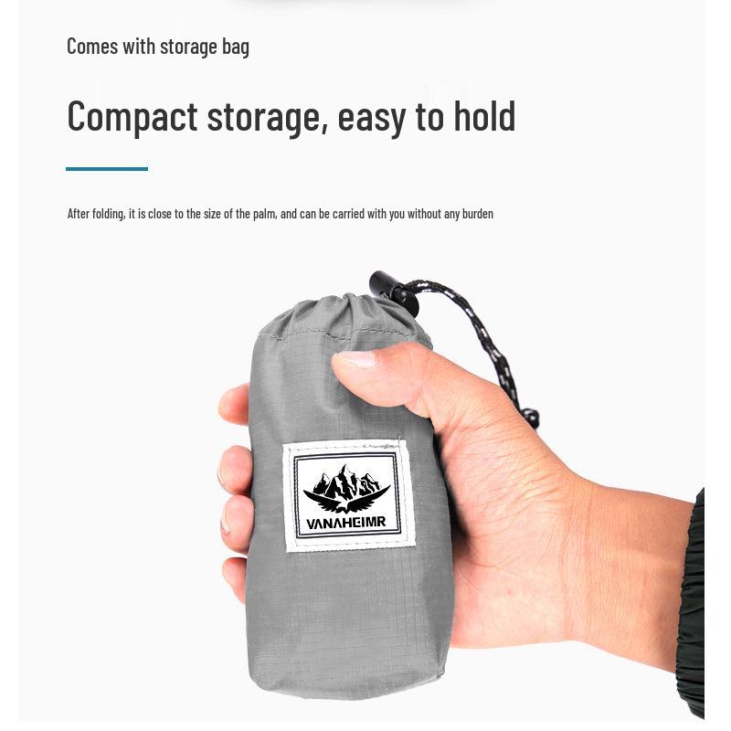 Wasserabweisender, leichter, faltbarer Rucksack mit großem Fassungsvermögen für Fitnessstudio & Reisen