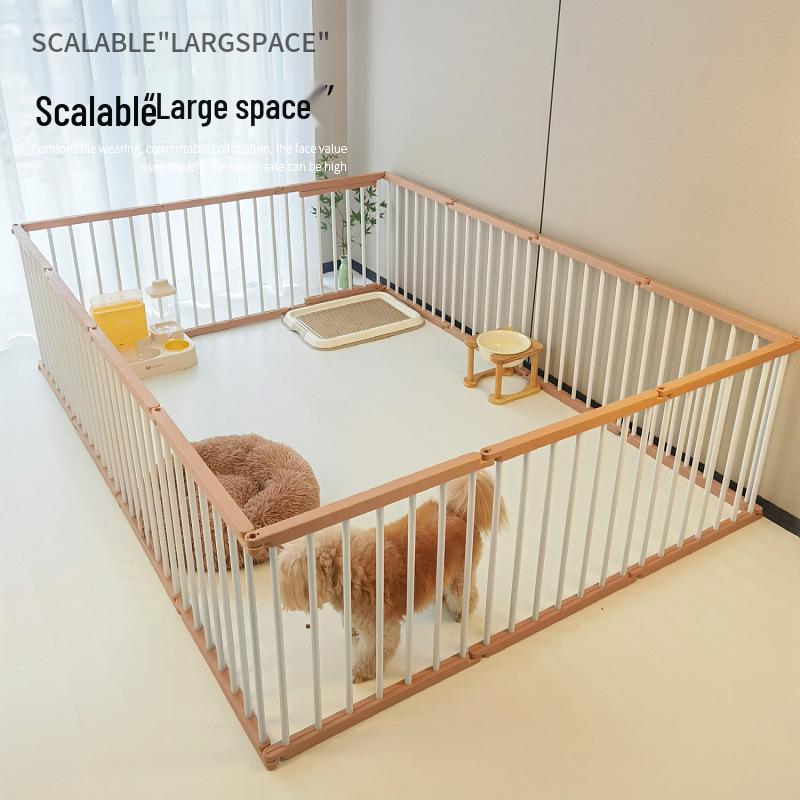 Meng Xiao Bao Indoor Octagonal Dog Fence - Small Pet Guardrail Cage