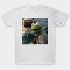 Asian Size Men Black Print T-shirt You'Re Gonna Need A Bigger Boat .... No-Cut Print Cotton Tshirt