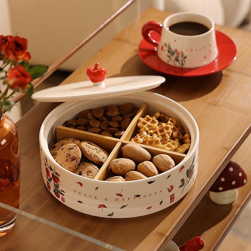 Ceramic New Year Gift Box: Peace & Joy Edition - Newlywed & Housewarming Set