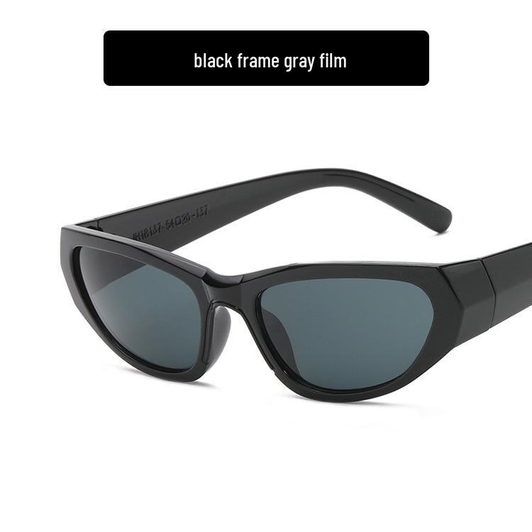 

Унисекс Кибер Футуристические Y2K Солнцезащитные очки - Серебристые, Стиль Инфлюенсера Миллениум Hot Girl Edition 2022 As shown