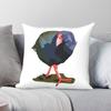 Takahe New Zealand Square Pillowcase Polyester Linen Velvet Pattern Zip Decor Throw Pillow Case Bed Cushion Cover