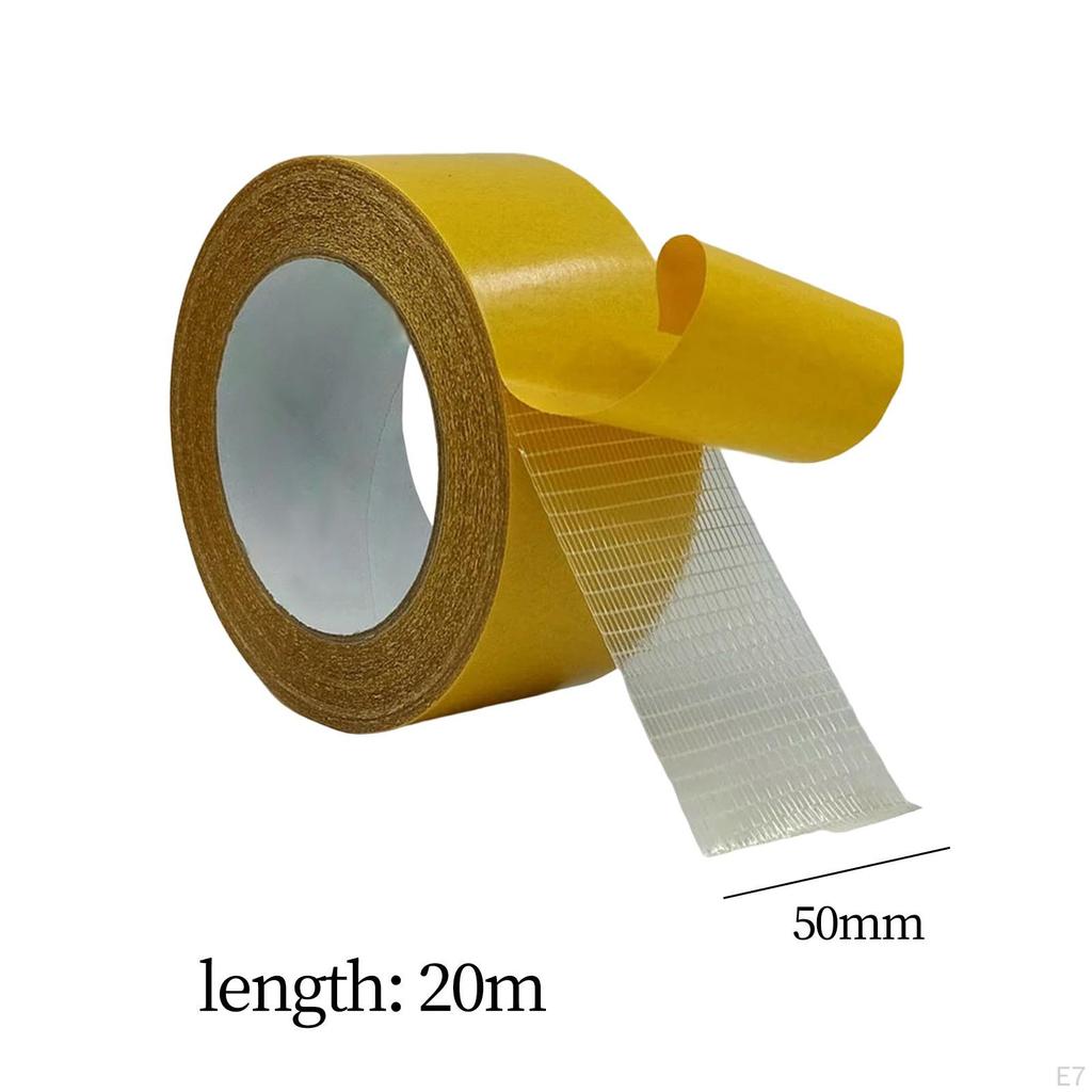 Glasfaserband Haushalt 78,74 Zoll Zubehör Langlebige Bastelarbeiten Rückstandsfrei Verstärkte Verpackung für
