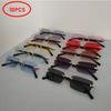 10Pairs Per Set  Sunglasses For Men Women  Fashion Rimless Rectangle Sun Glasses Trendy Outdoor Accessory Eyewear