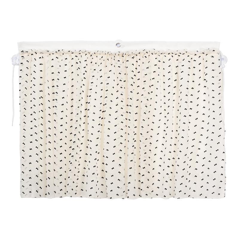 Car Sun Shade Blackout Curtains - Baby Window Protection with Suction Cup Mesh for Side Privacy