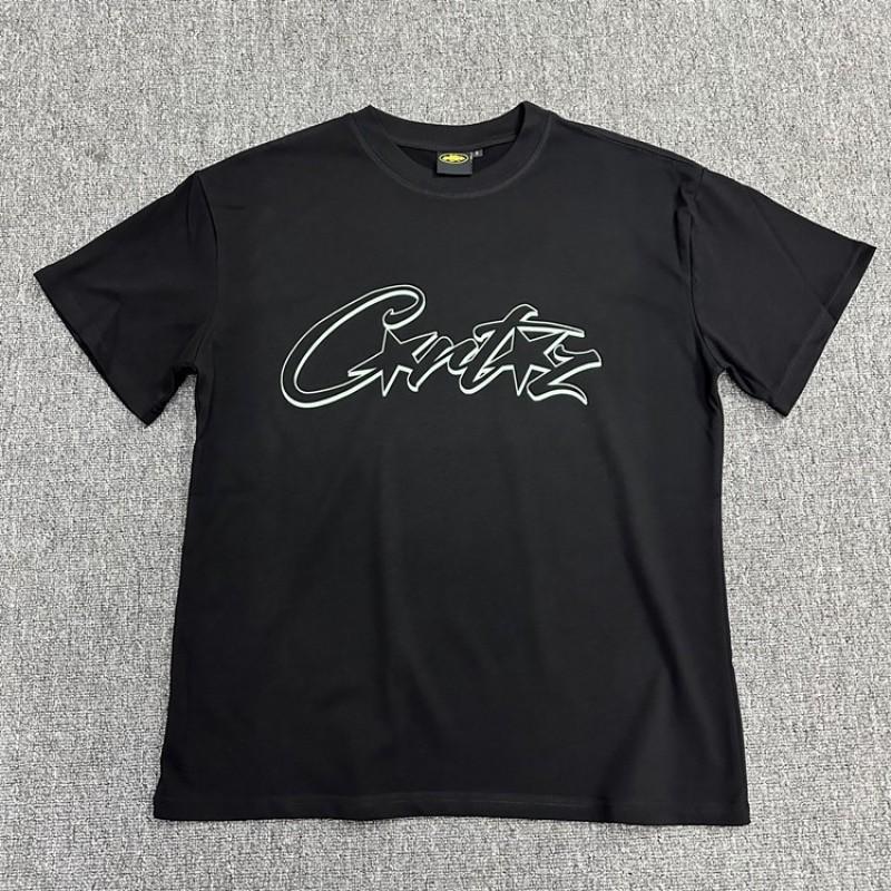 CORTEIZ Short Sleeve T-Shirt Men Women American Street Style Graphic Print 4 Styles Casual Teen Tee