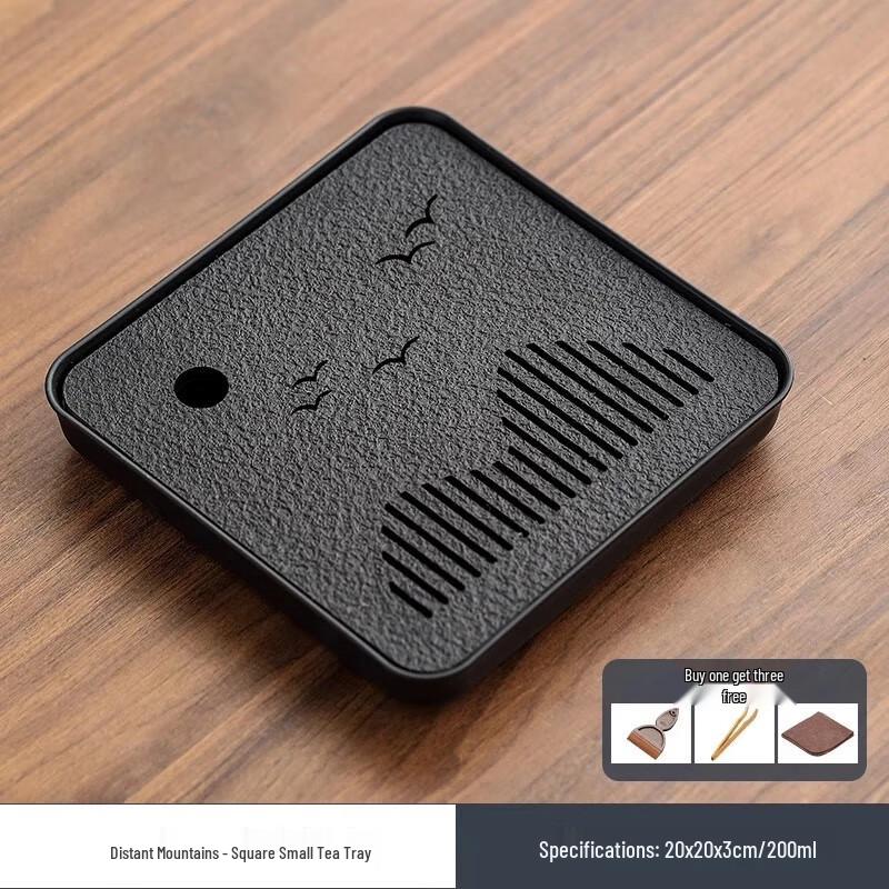 Modern Light Luxury Ceramic Gongfu Tea Tray