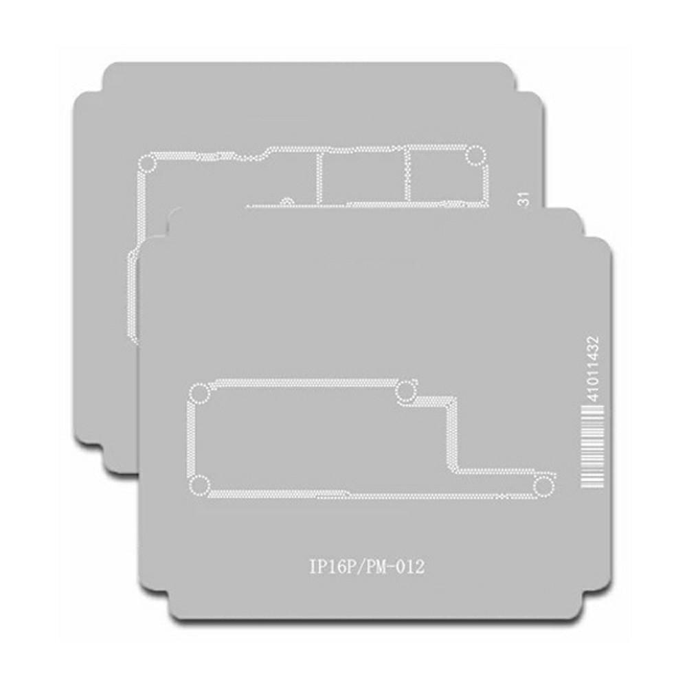 AMAOE For iPhone 16 Series Mid-Layer Tin Planting Station Kit Motherboard Repair Tool Set