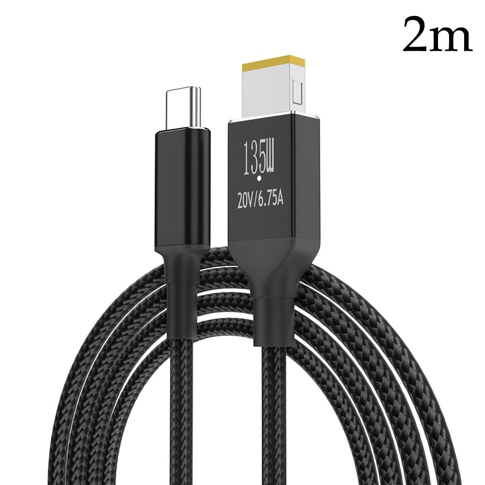 200cm Quick Charger Cable 5A PD Type C Fast Charge Y90 Phone Data Tab For Pro Y700 Legio Y1U4