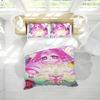 C-Cookie Run K-Kingdom Duvet Cover Set Soft Wash Bed 3 Piece Summer Comfortable Student Dormitory Home Baby Bedding Best Seller