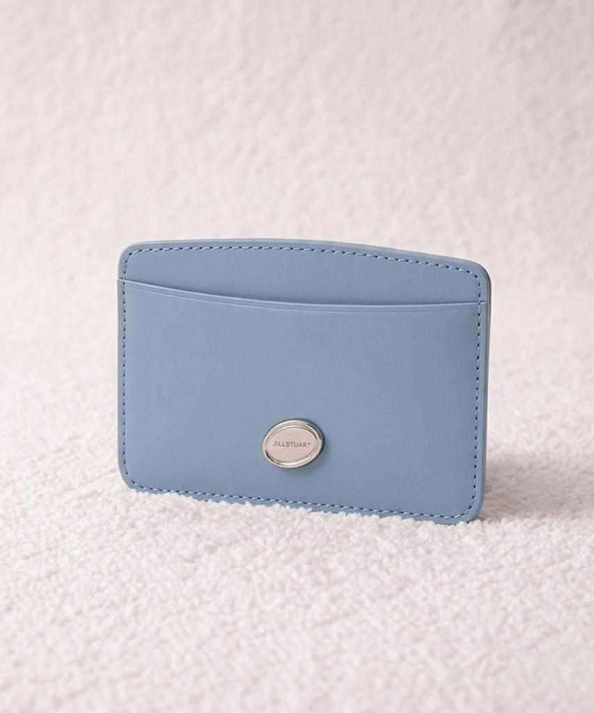 Jillstuart Acc [Or] Or Cowhide Single Card Wallet 4 Colors