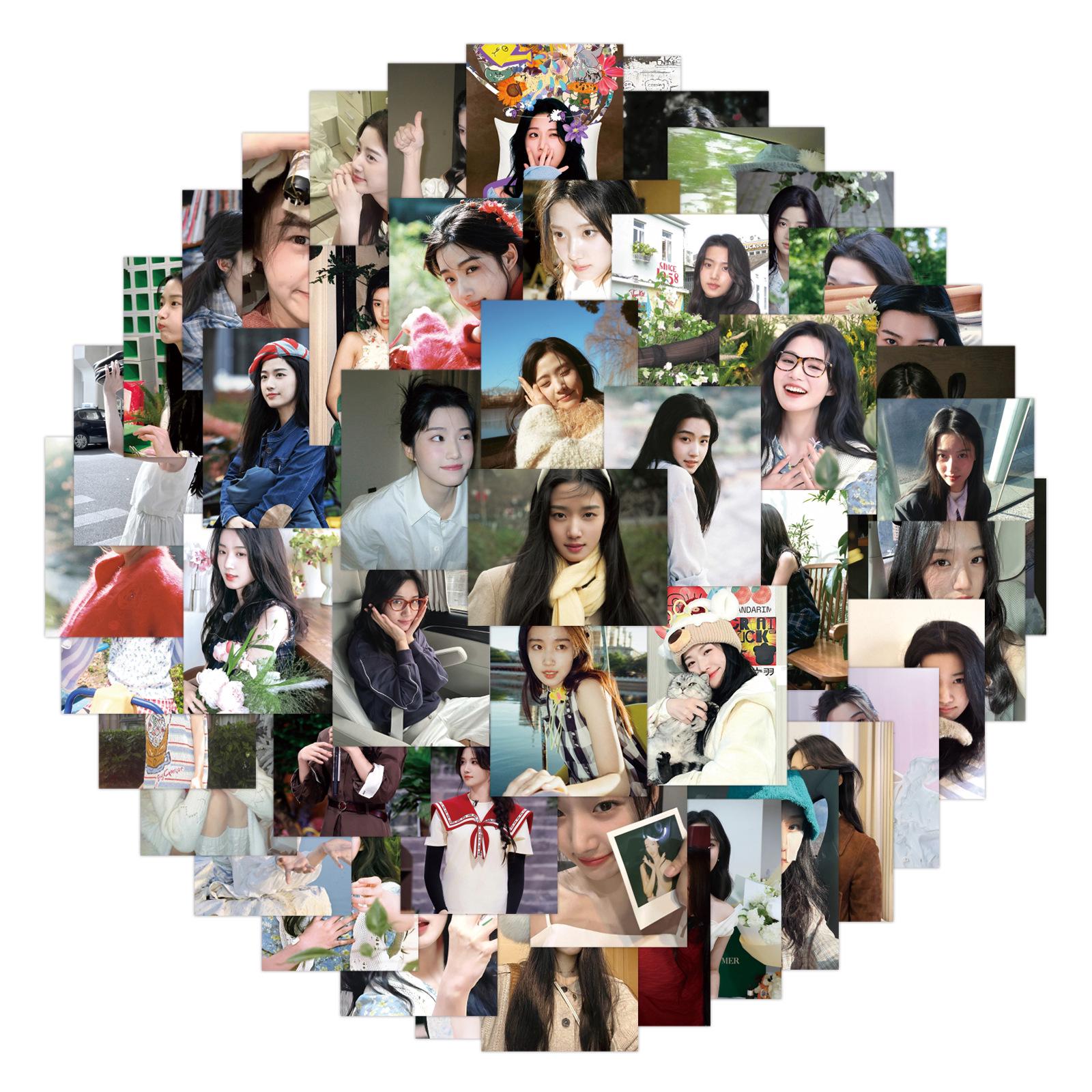 Cartoon Star Lu Yuxiao Stickers - 60 Sheets for Journals, DIY Stationery, Phones, Laptops