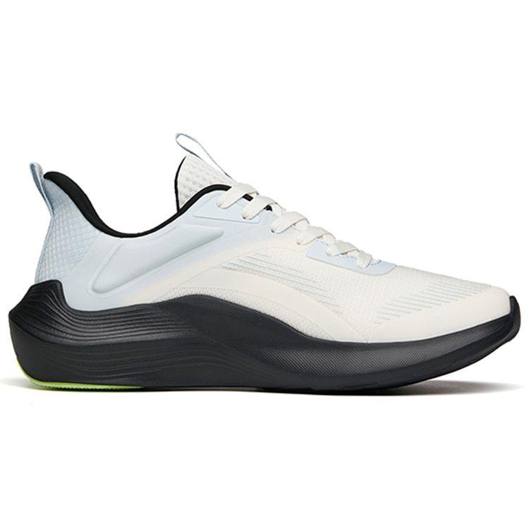 Anta DuCi1 Comfortable Slip Resistant, Abrasion Resistant, Breathable Low top Running Shoes Men's White Blue 912325581-4